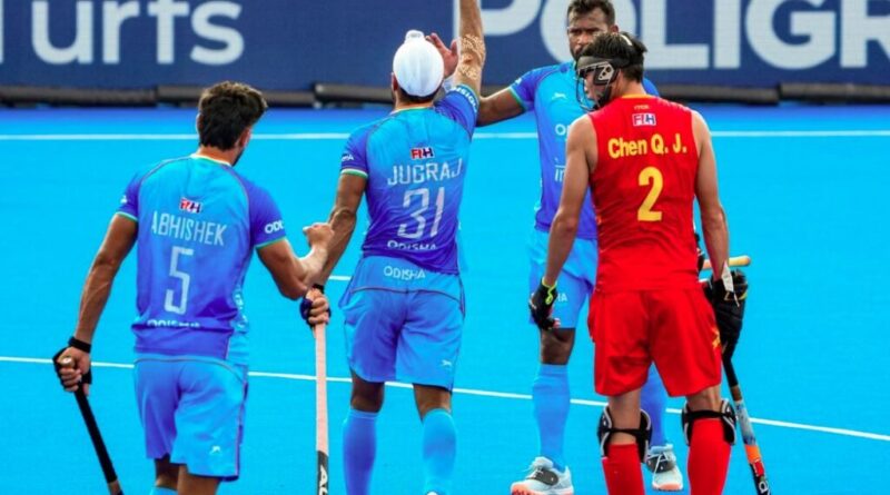 एशिया कप हॉकी 2025- भारत ने चीन को 4-3 से हराया